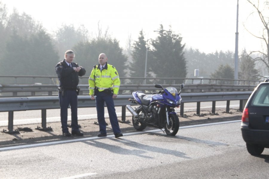 Ongeval Motor A44 R 14,6 Oegstgeest